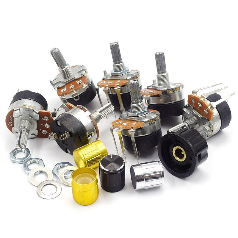 WH138-1 B 5K/10K/20K/50K/100K/250K/500K switch, speed control potentiometer