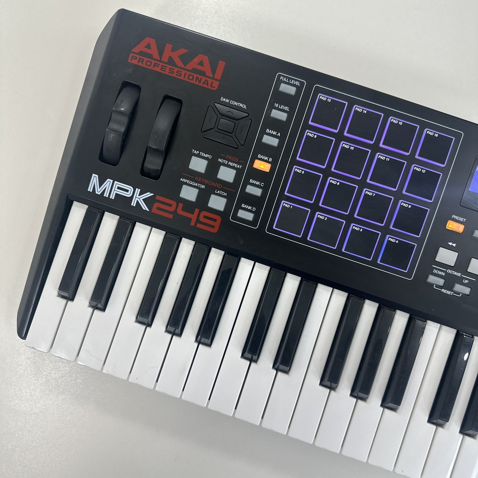 Akai Professional MPK249 49-Key USB MIDI Keyboard Controller w/Power Cord