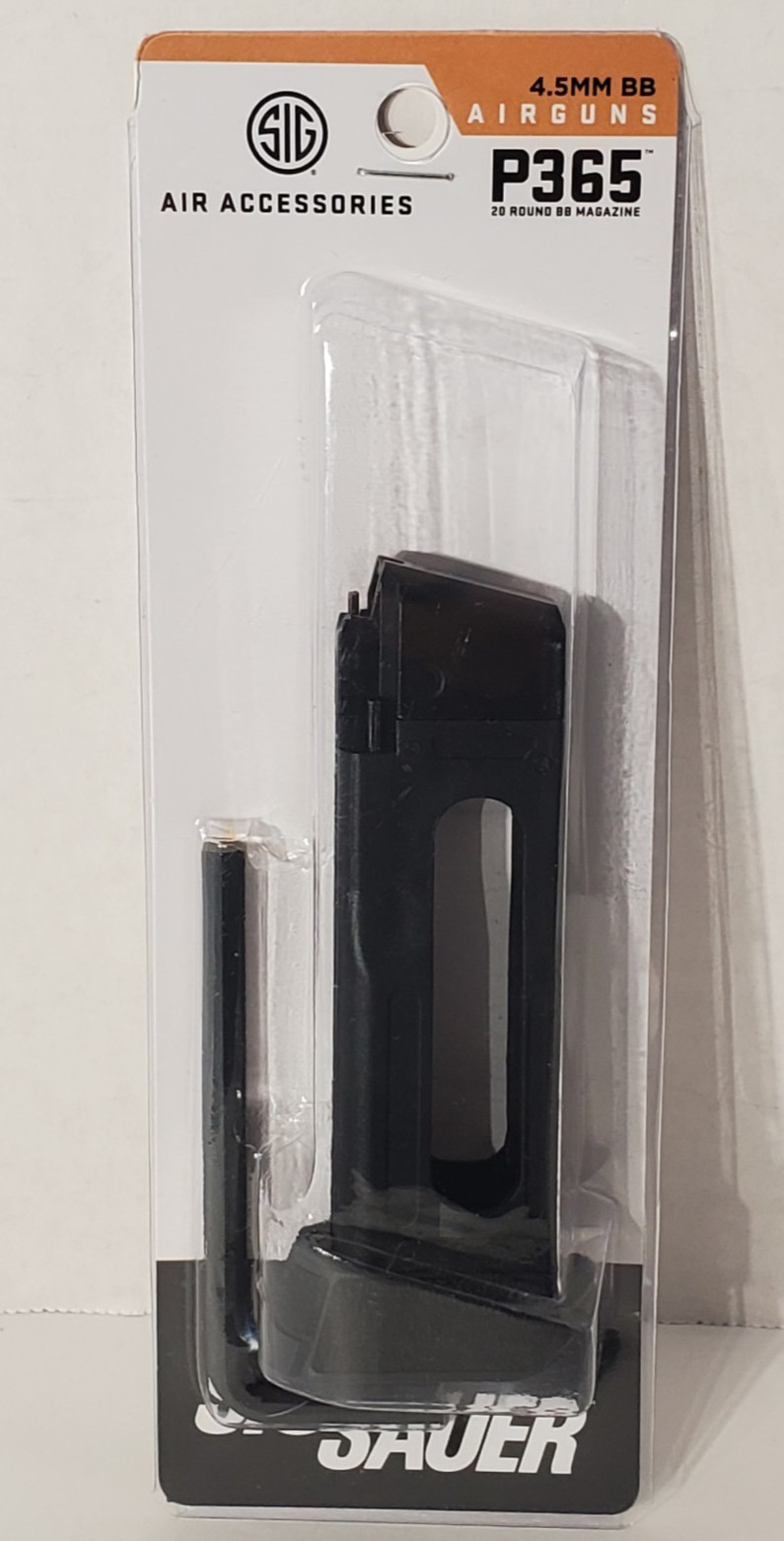 Sig Sauer 4.5mm Caliber 20-Round BB Magazine for P365 Air Gun - AMPC-BB-365