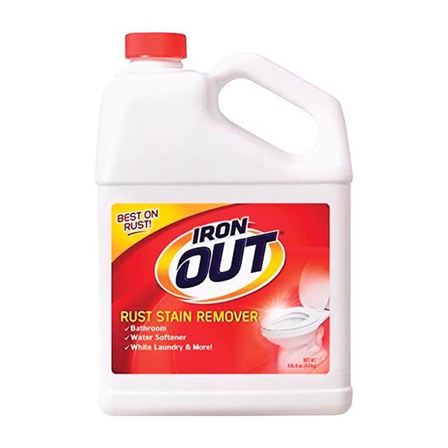 Iron OUT Powder Rust Remover, 9lb 8oz, Removes Rust in Bathrooms & Appliances