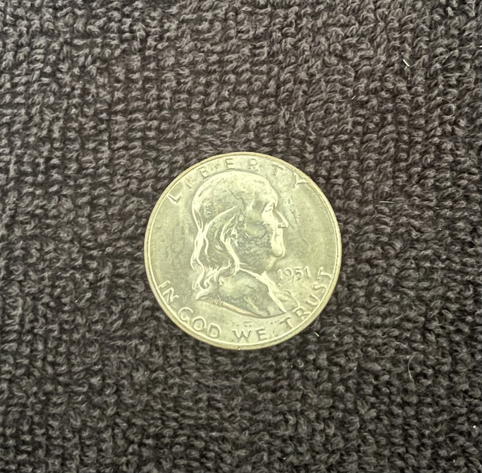 1951 S FRANKLIN HALF DOLLAR