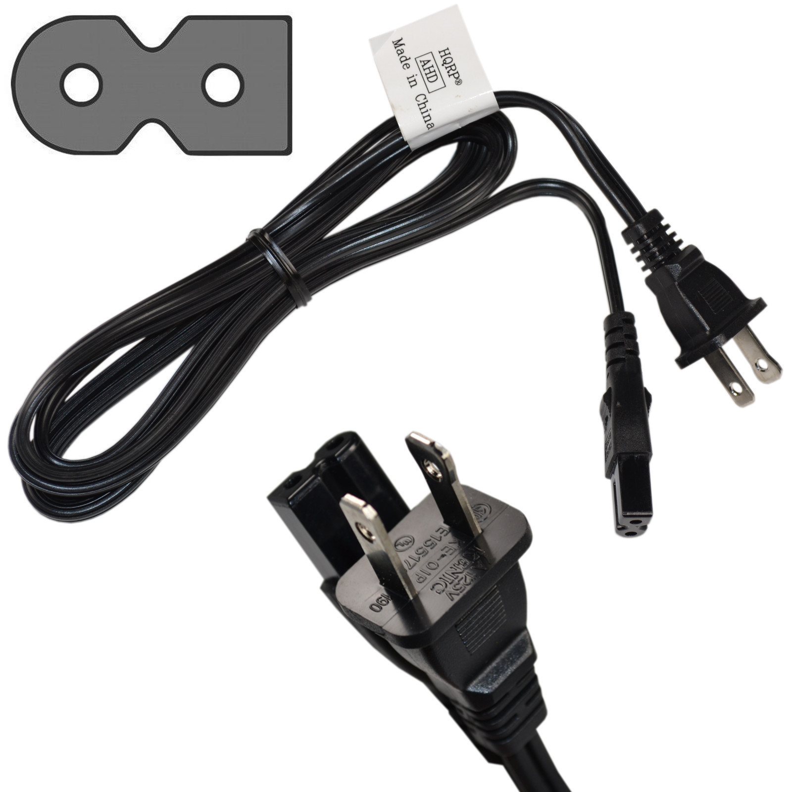 AC Power Cord for Yamaha CLP-120 CLP-220 CLP-311 CLP-400 CLP-500 CLP-511 CLP-920