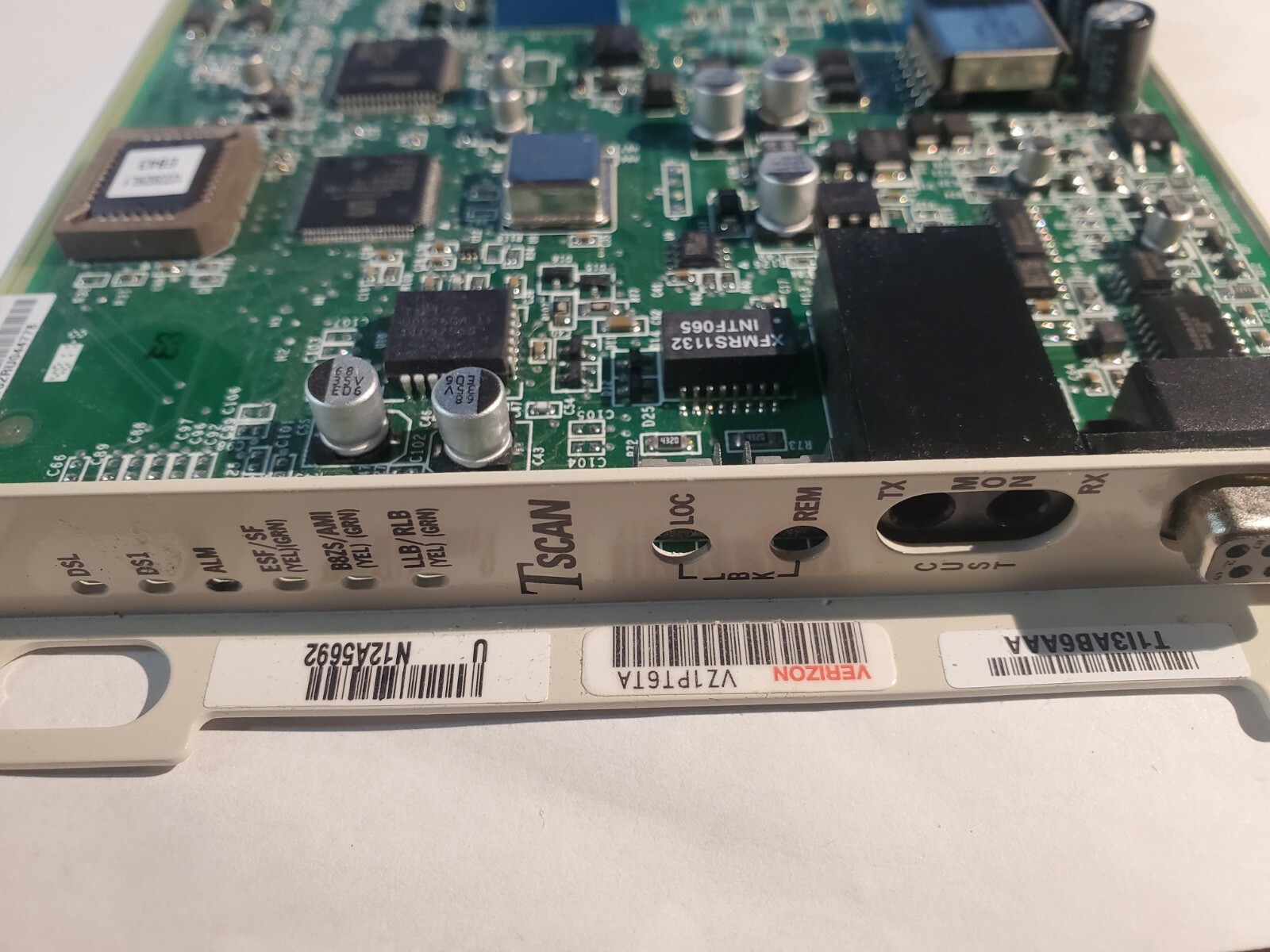 Adtran HTUR TSCAN 1223026L1 Optical Transceiver Card