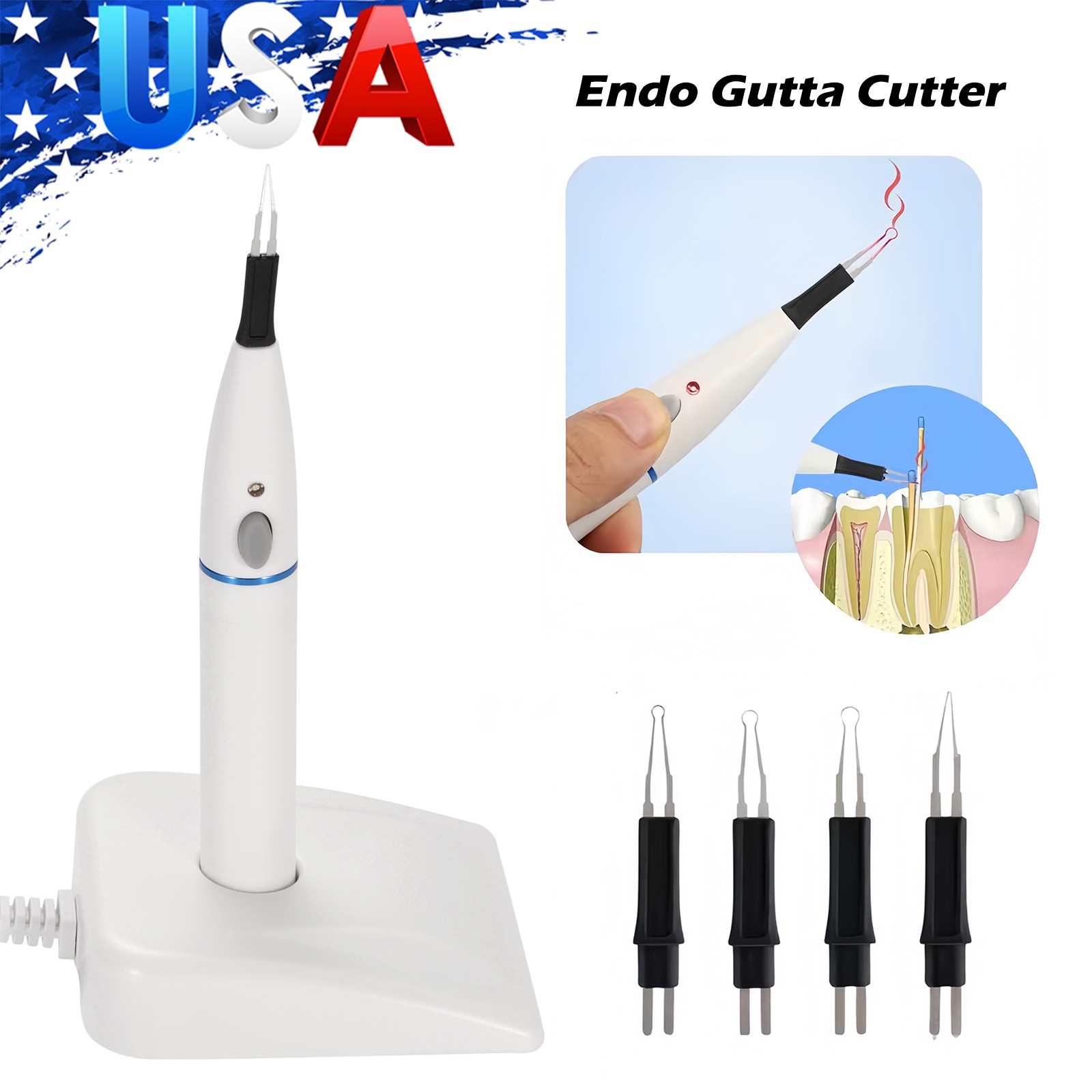 Dental Wireless Gutta Percha Obturation System Endo Tooth Gum Cutter