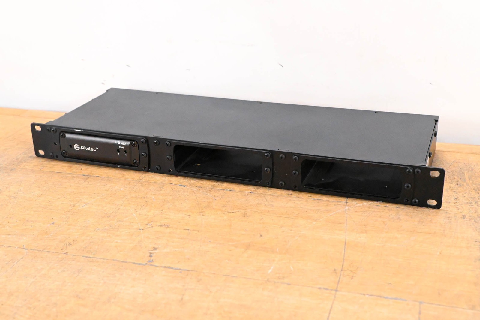 Pivitec e16i ADAT Network Audio Interface Module in 1RU Chassis (NO PSU) CG01NV6