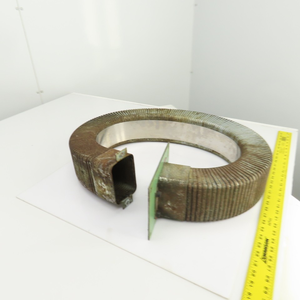 46-1/2" OAL Steel Enclosed Cable Carrier Energy Chain 4-1/4" x 2-3/4" ID