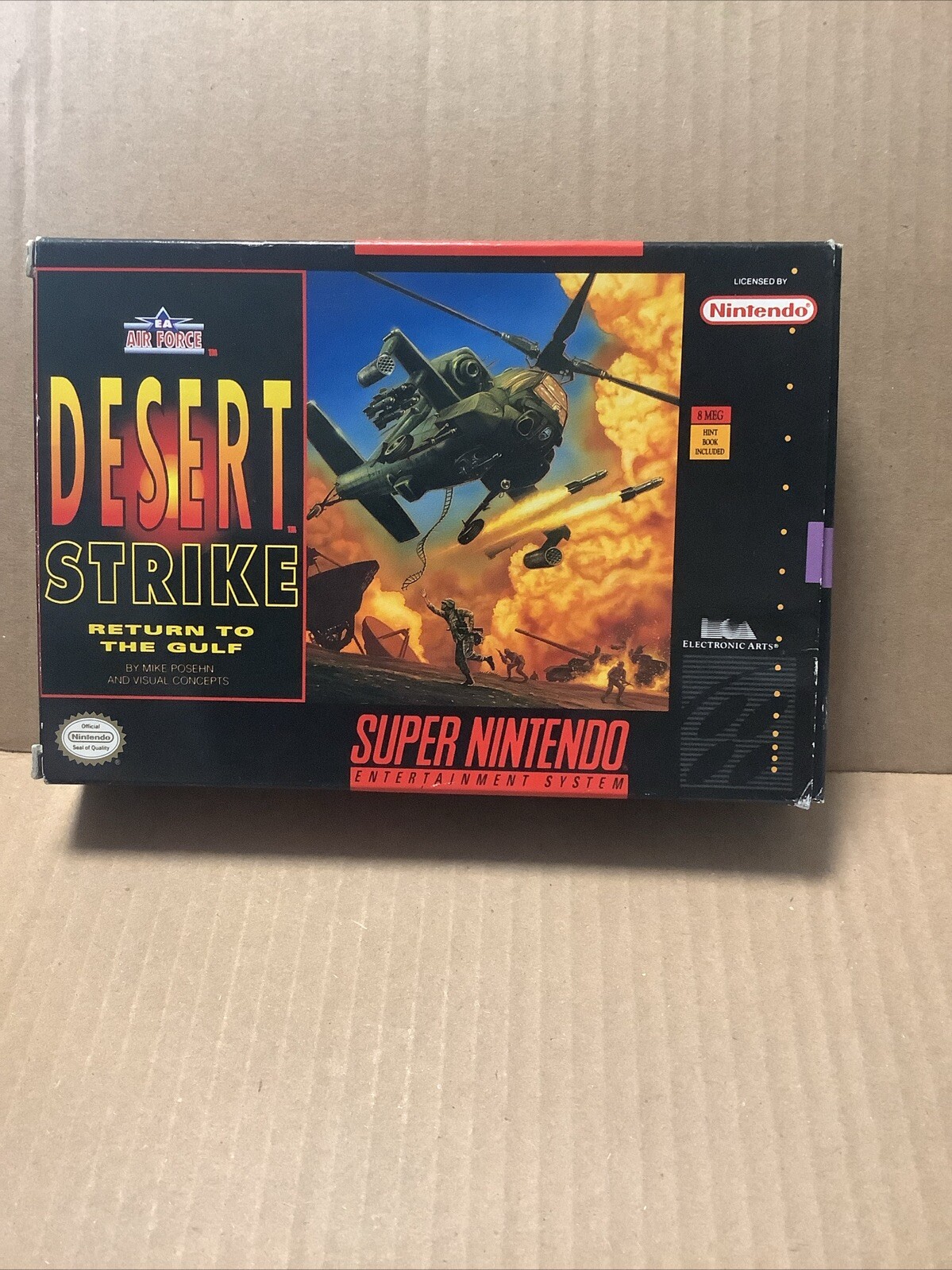 North American Version Desert Strike Return To The Gulf