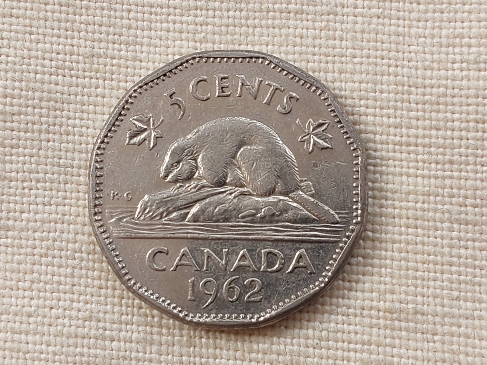 Canada 1962 5 cents