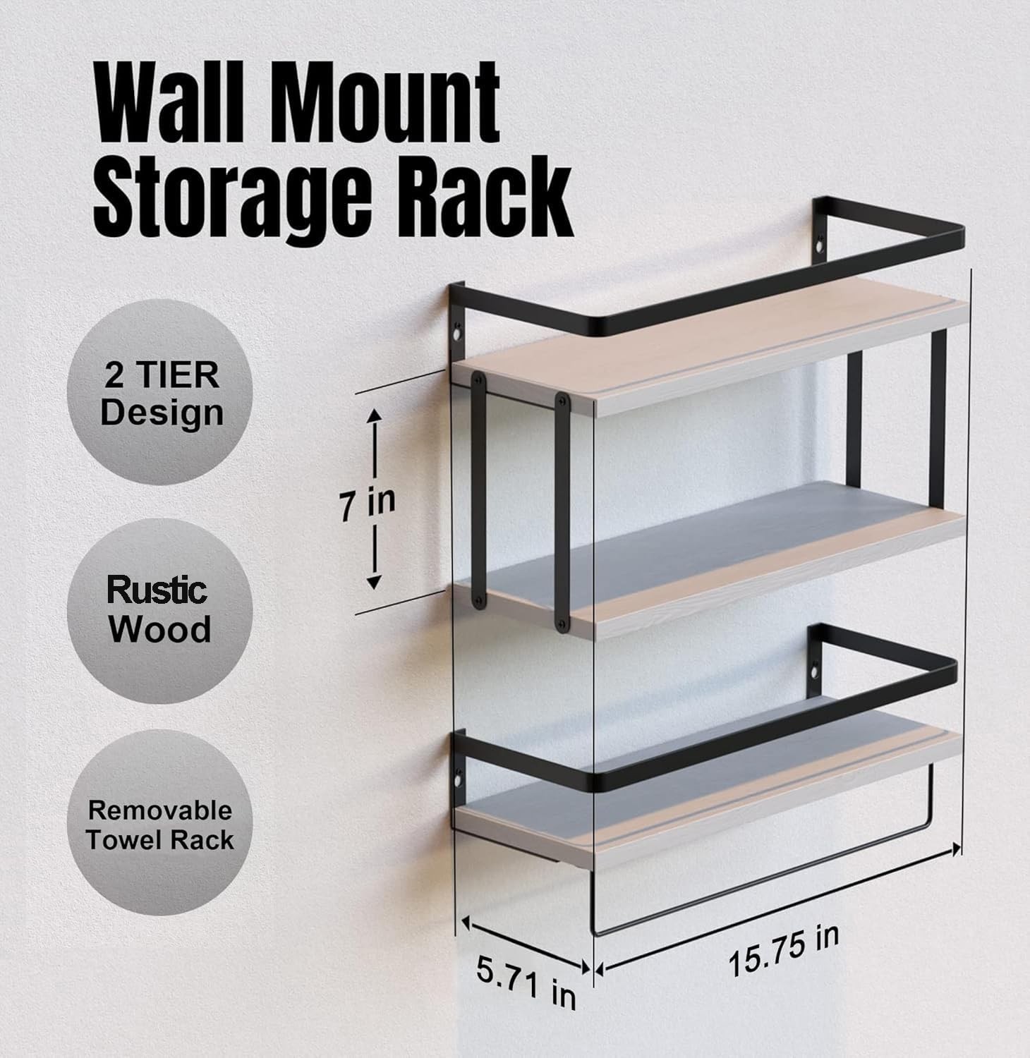 Floating Shelves Bathroom, Wall Mounted Shelf Over