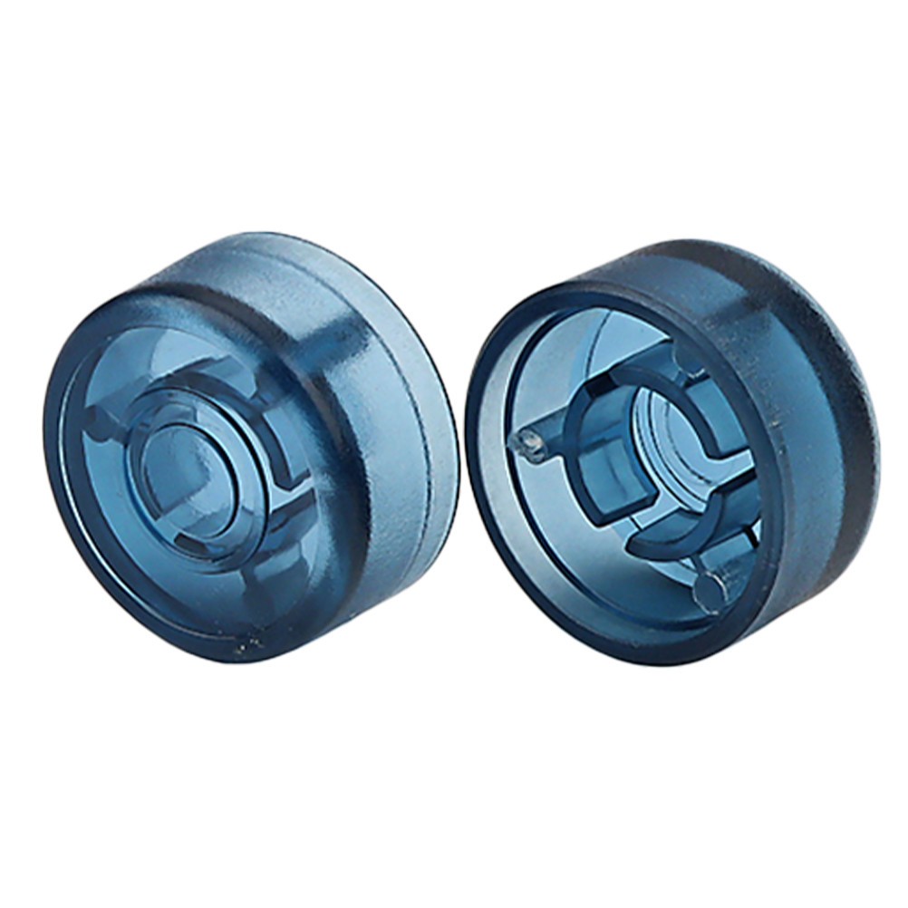 2Pcs Navy Guitar Effects Pedal Caps Plastic Footswitch Toppers Easy Installation