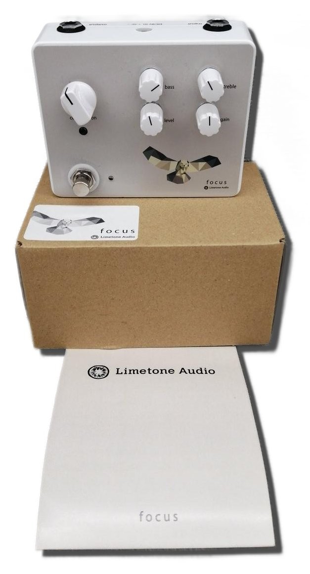 Limetone Audio Focus Compressor Effects Pedal Tested & Works 81246