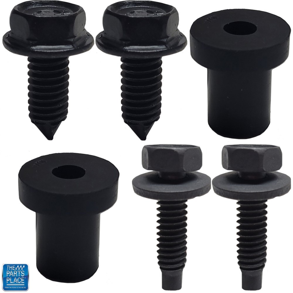 67-69 Camaro Firebird 68-72 Nova Radiator Mounting Well Nut & Bolt Hardware Kit