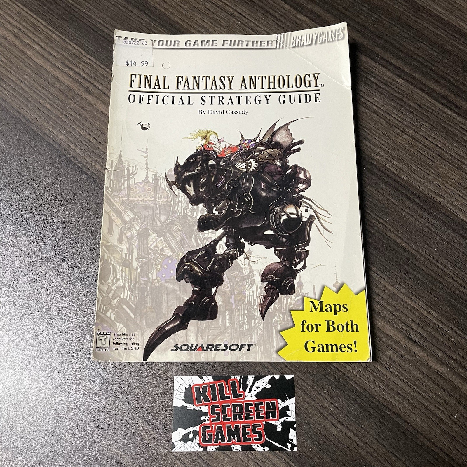 Final Fantasy Anthology Bradygames Strategy Guide - Cosmetic Wear