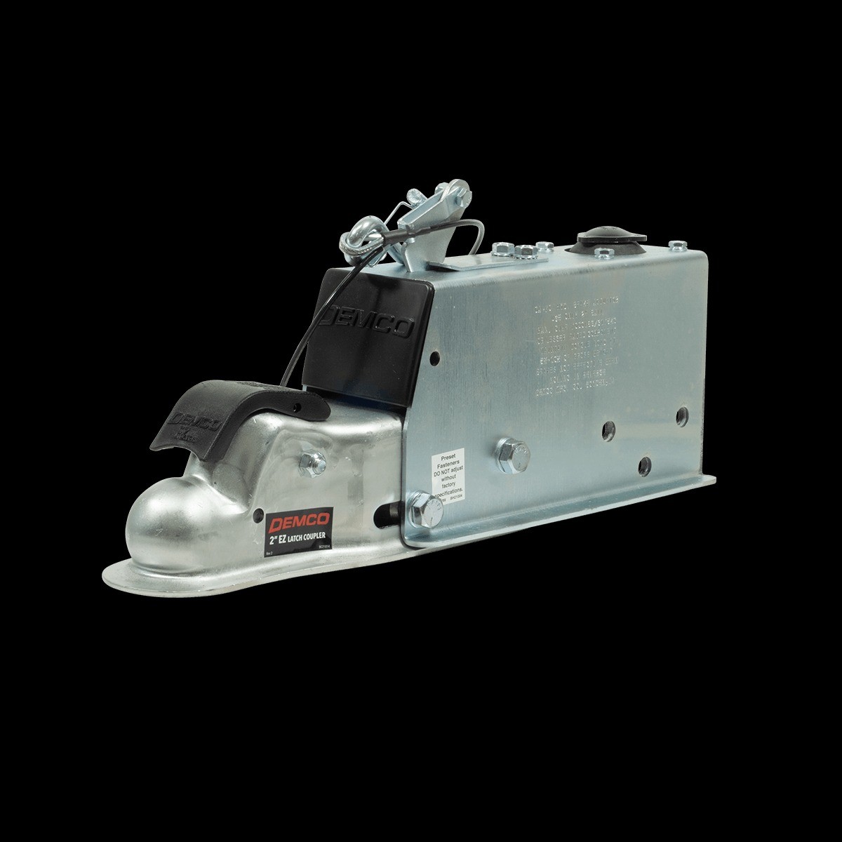 Demco 8705001 ACT DA70 PLATD with 2 Inch EZLATCH for Drum Brakes
