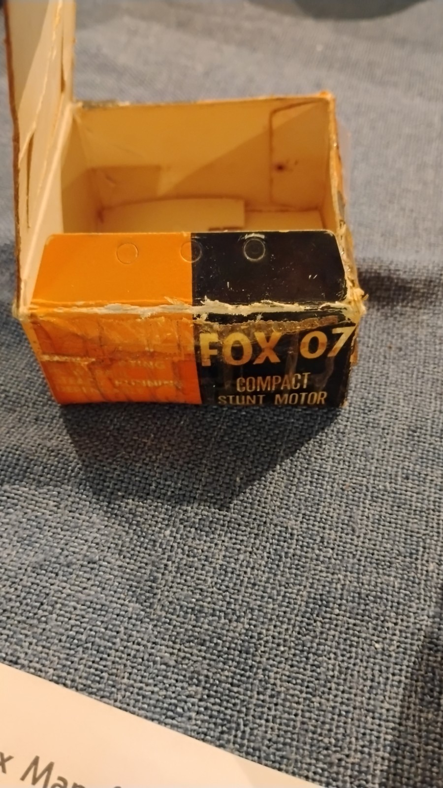 Fox 07 Model Airplane Engine RC Remote Control Stunt Motor with Box