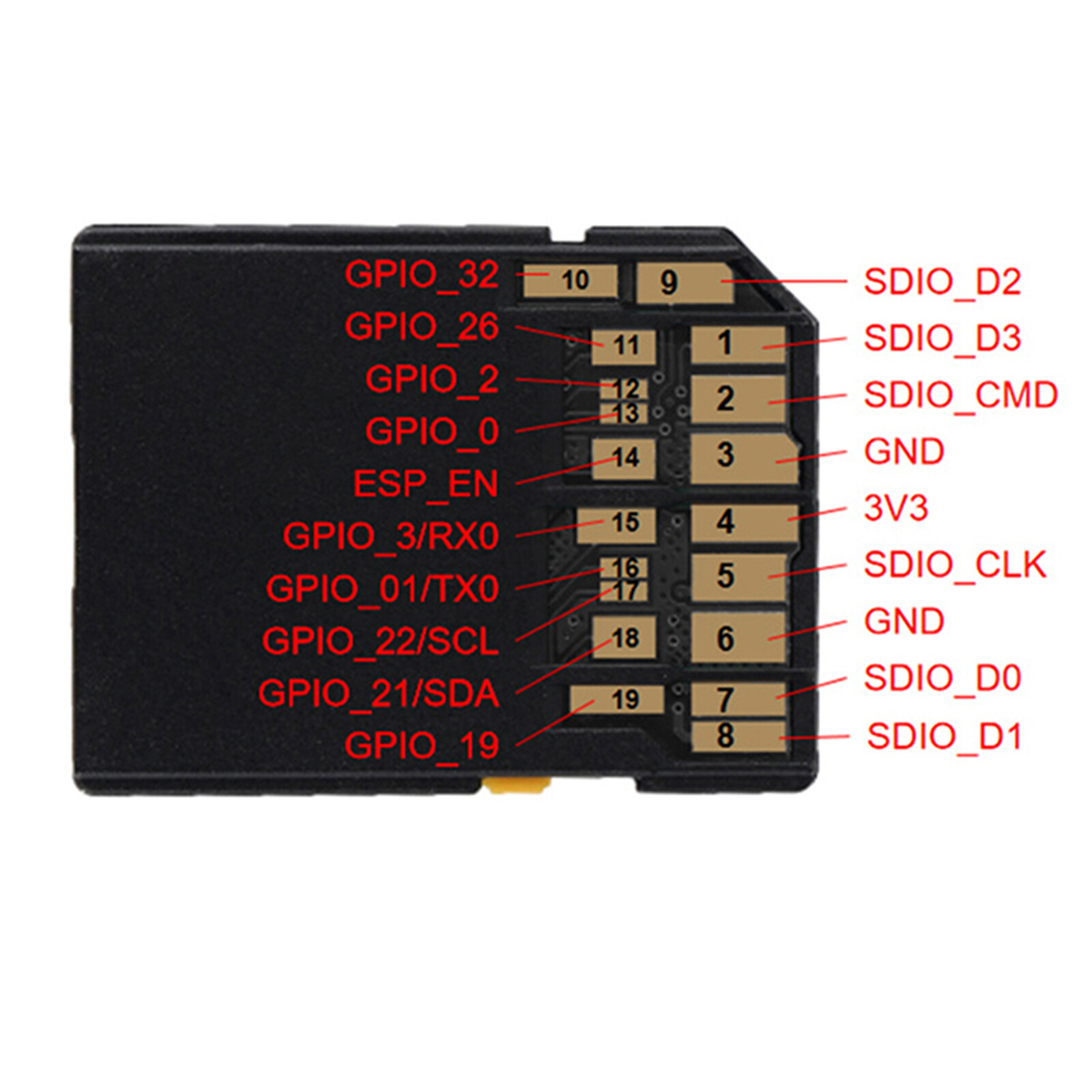 3D Printer Parts SD WiFi Pro ESP32 High-speed Wireless Memory Card +8GB SD Card