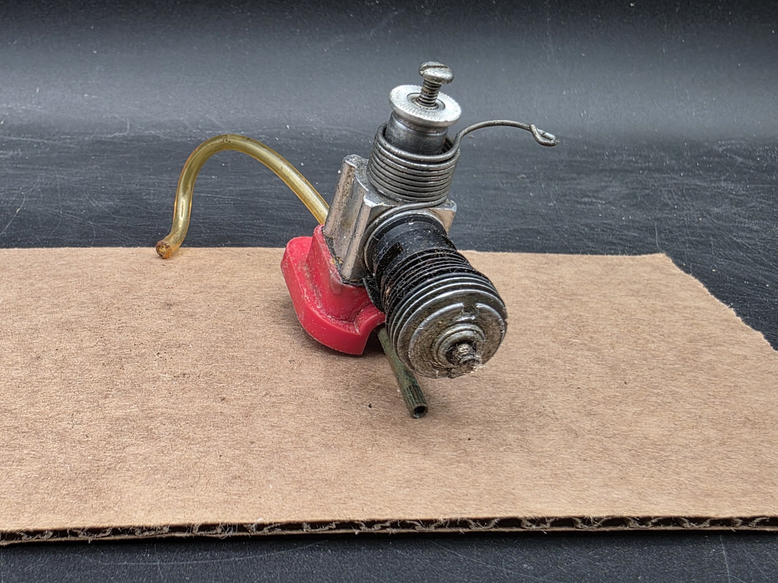 Vintage Cox .049 Model Plane Engine Motor Control Line Airplane