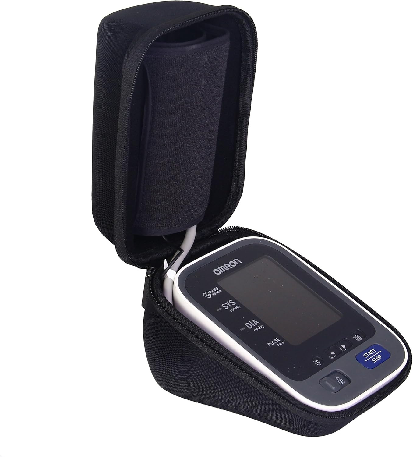 Hard Case Fits Omron 10 Series BP786, BP786N, BP785N, Wireless Upper Arm Blood P