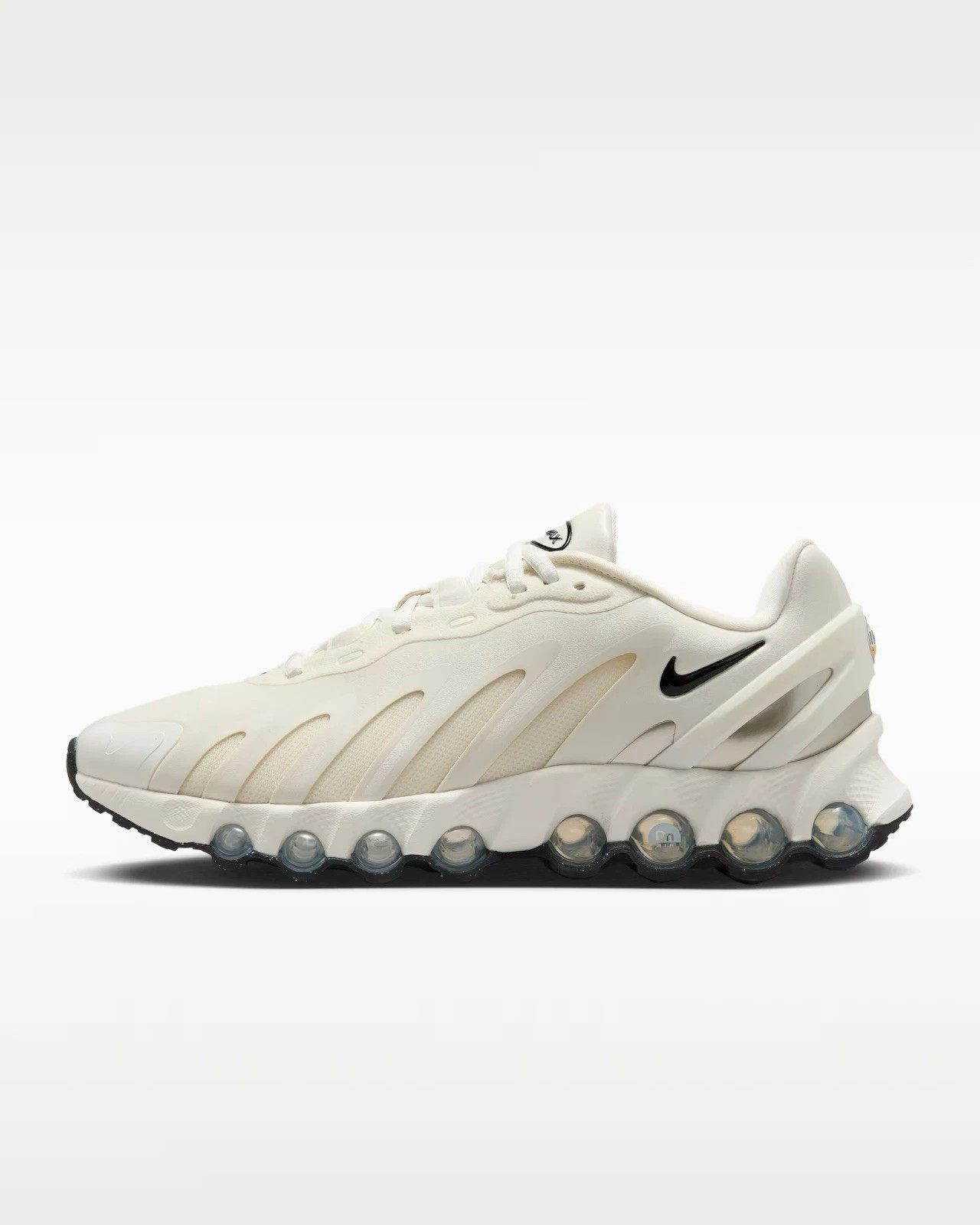 Nike Air Max DN8 Sail Black Fossil Running Sneakers HF5509-101 Women's Size 8.5