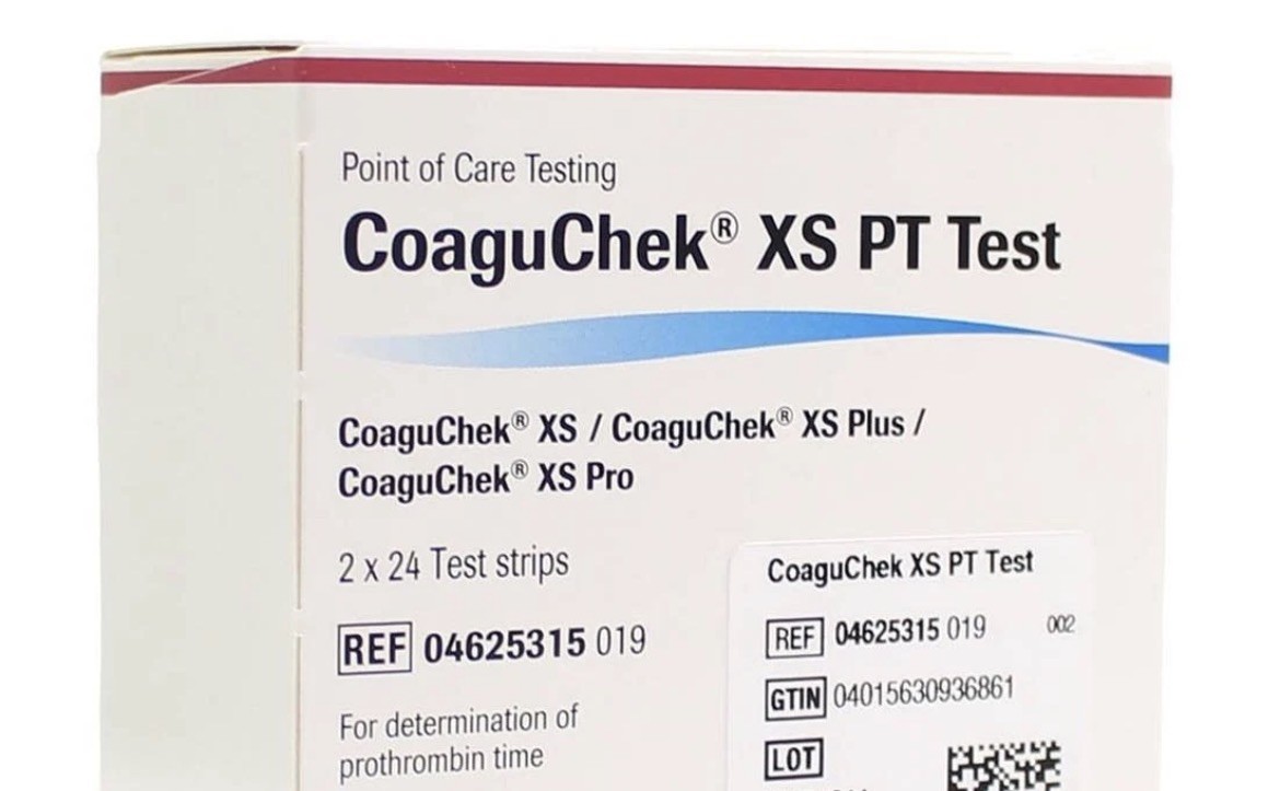 CoaguChek XS Test Strips 48 Ct With Code Chip