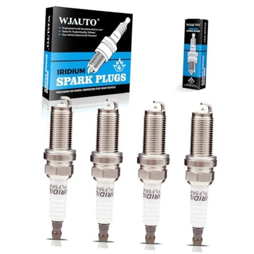 Iridium Spark Plugs 4 Pack, Pre-Gapped Sparkplugs OEM Replacement for Nissan