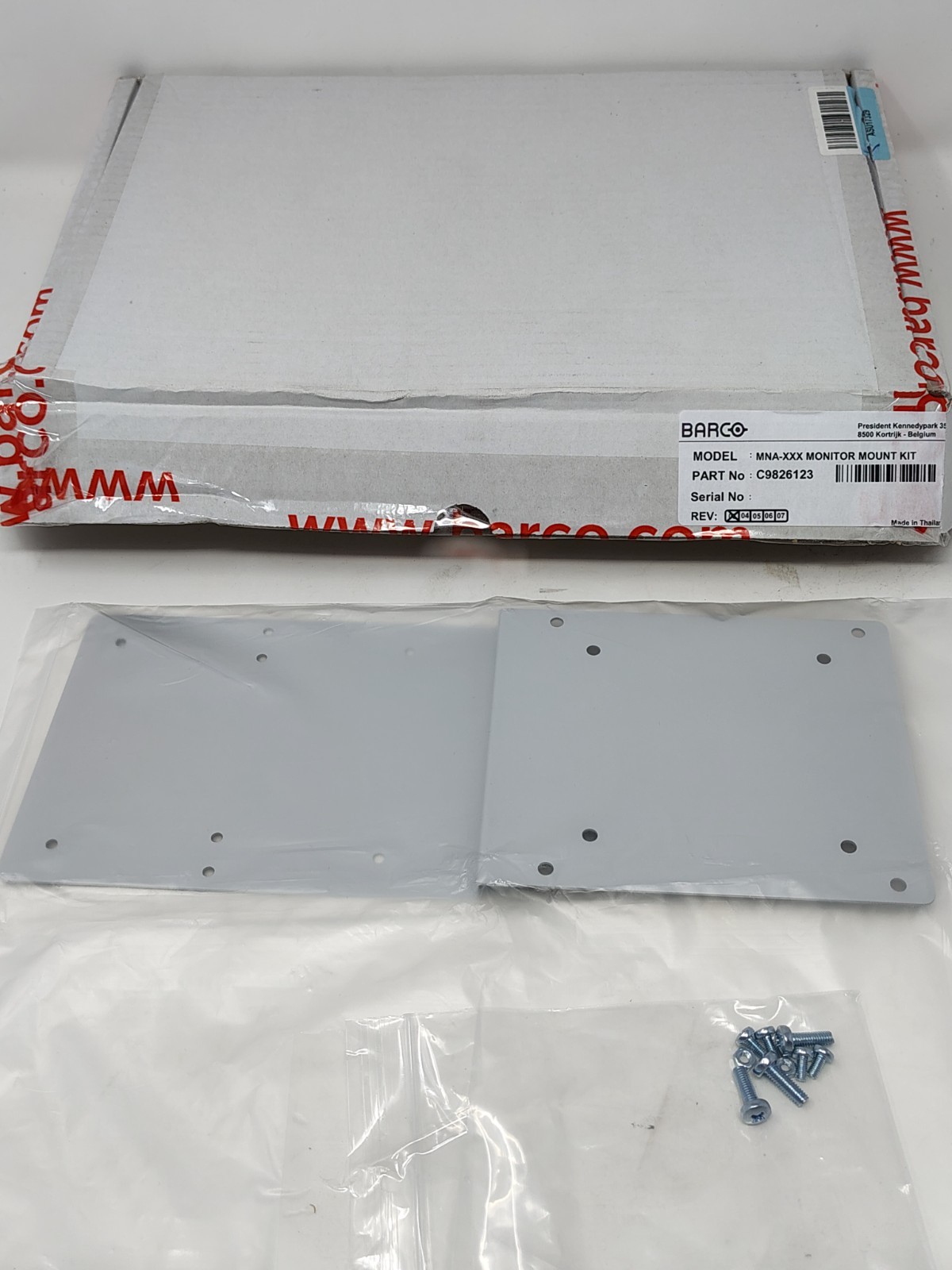 Barco Monitor Mount Kit MNA-XXX C9826123 OEM NEW