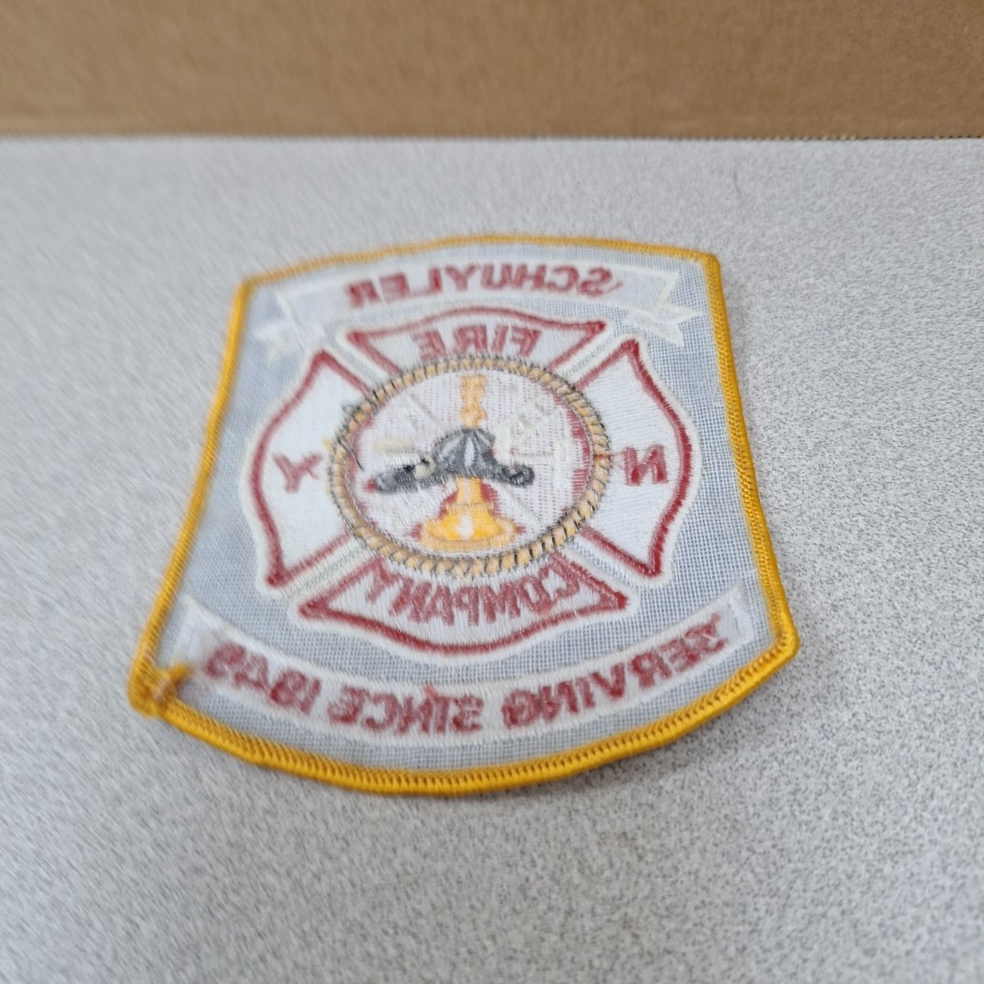 Schuyler NY Fire Company Fire Department Patch