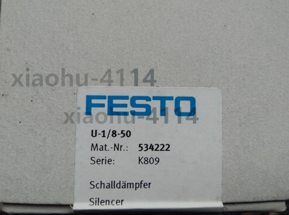 1PC NEW FESTO Silencer U-1/8-50 534222 #LL