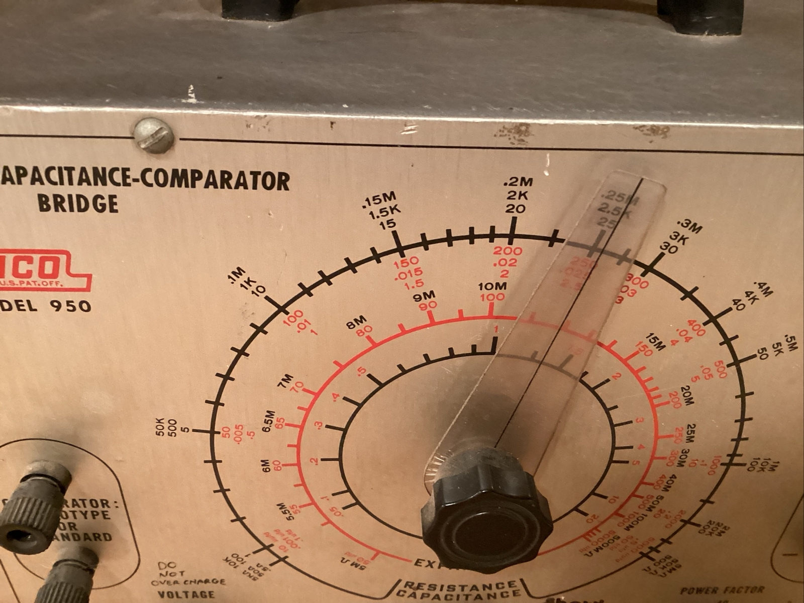 EICO 950 Resistance Capacitance Bridge