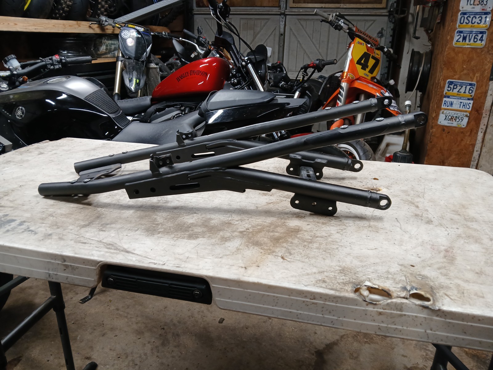 YAMAHA FZ09 MT09 2017-2020,  REAR FRAME # BS2-21190-00-00