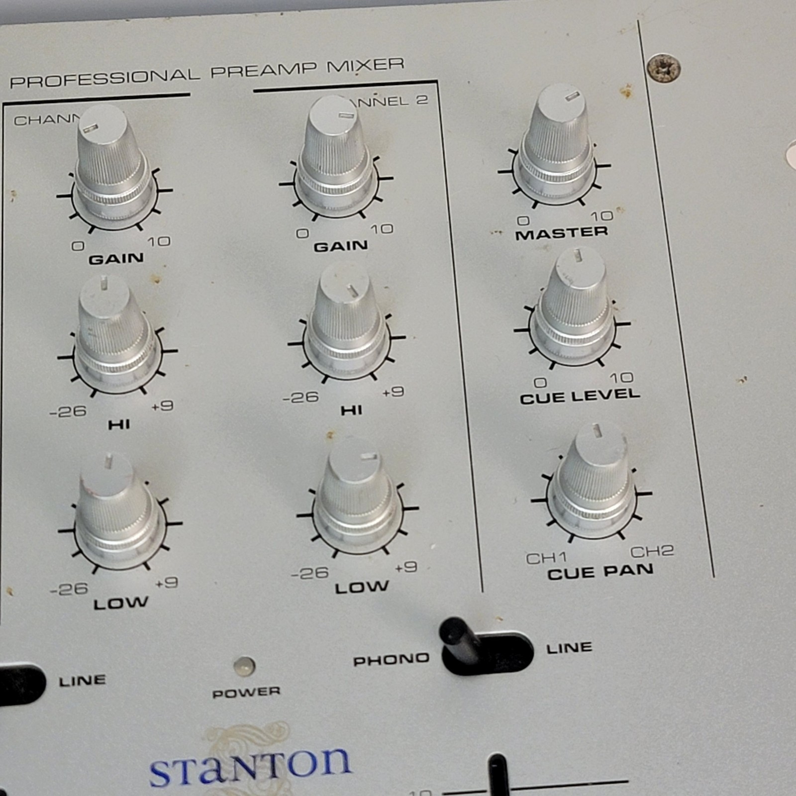 Stanton DJ SMX-211 Professional Preamp Mixer Tested