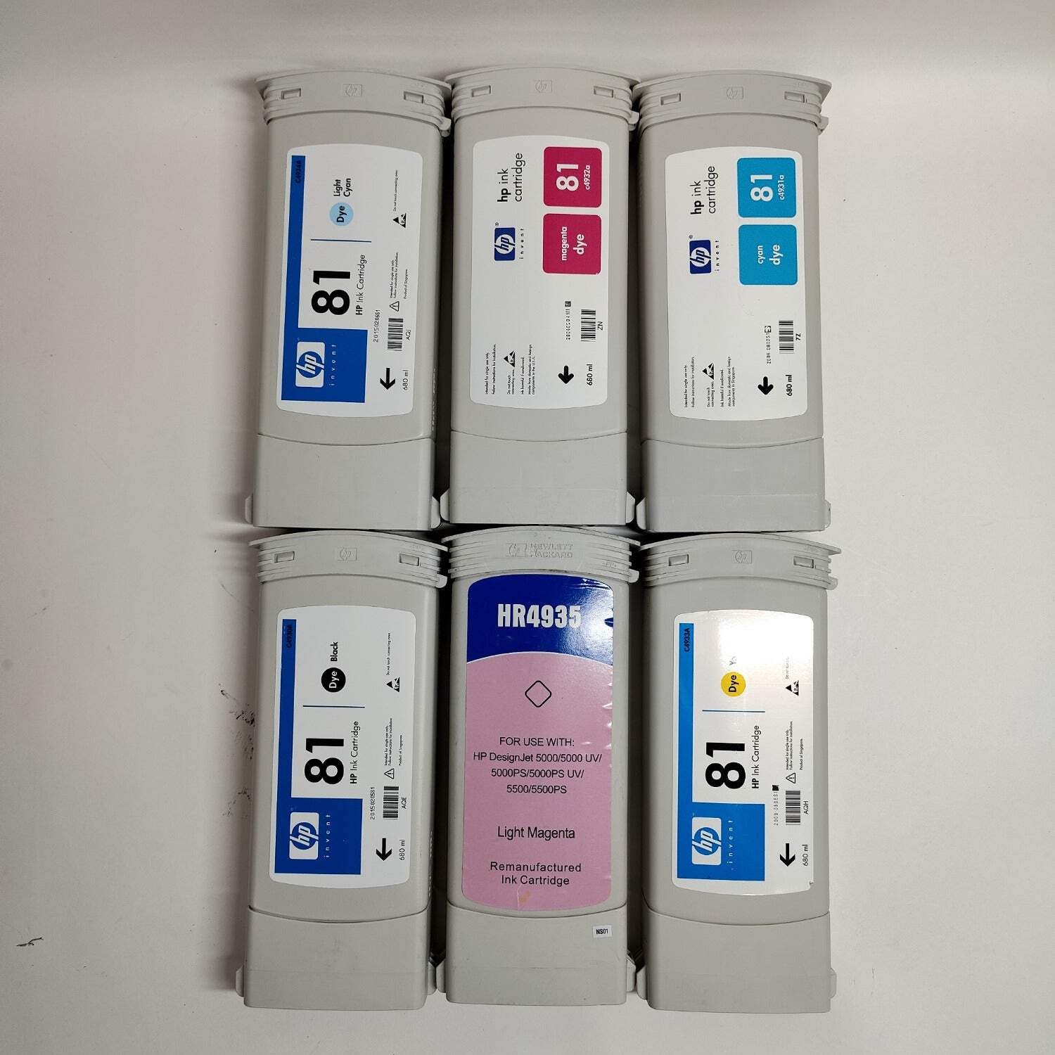 HP 81 81 Multi-Pack Toner 6-Pack