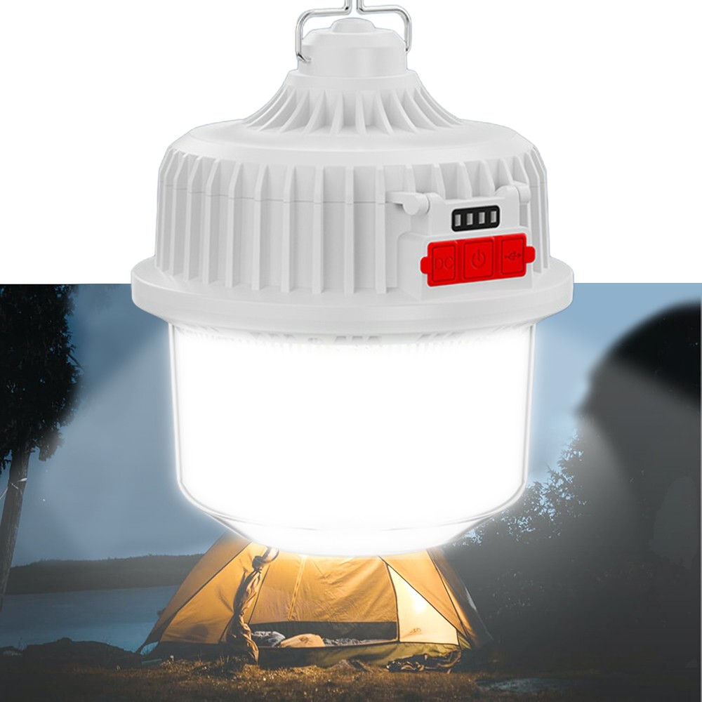 Portable Solar Panel Powered LED Lights Bulb Light Tent Lamp Camping Out/Indoor