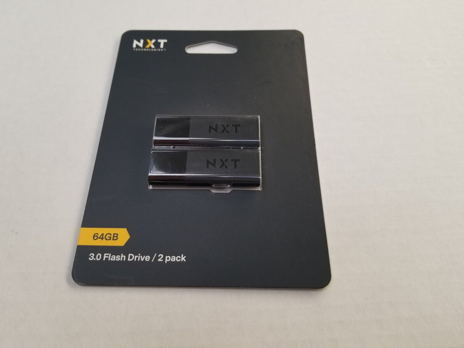 NXT Technologies  64GB 3.0 Flash Drive, Balck NX56885 factory sealed - $17.75