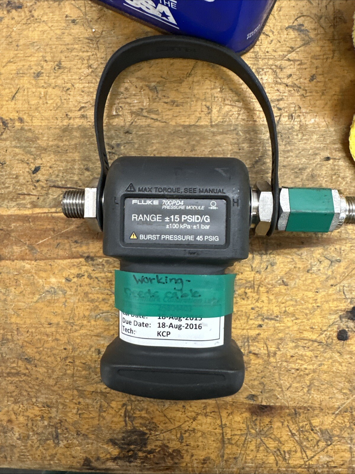 (2) Fluke 700PD4 +/- 15PSID/G