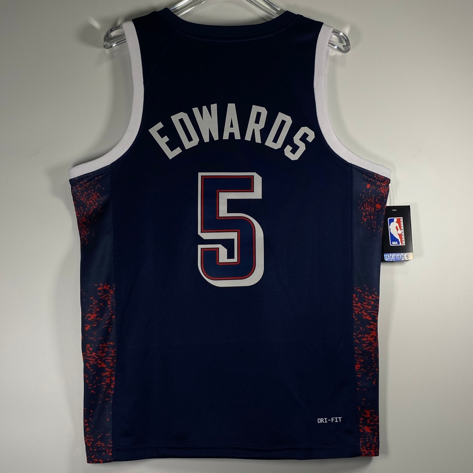 Anthony Edwards #5 Jersey, Dark Blue