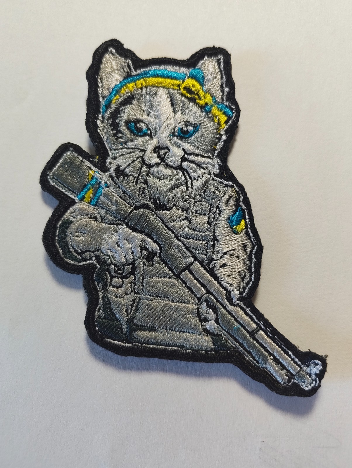 UKRAINIAN CAT morale patch military war