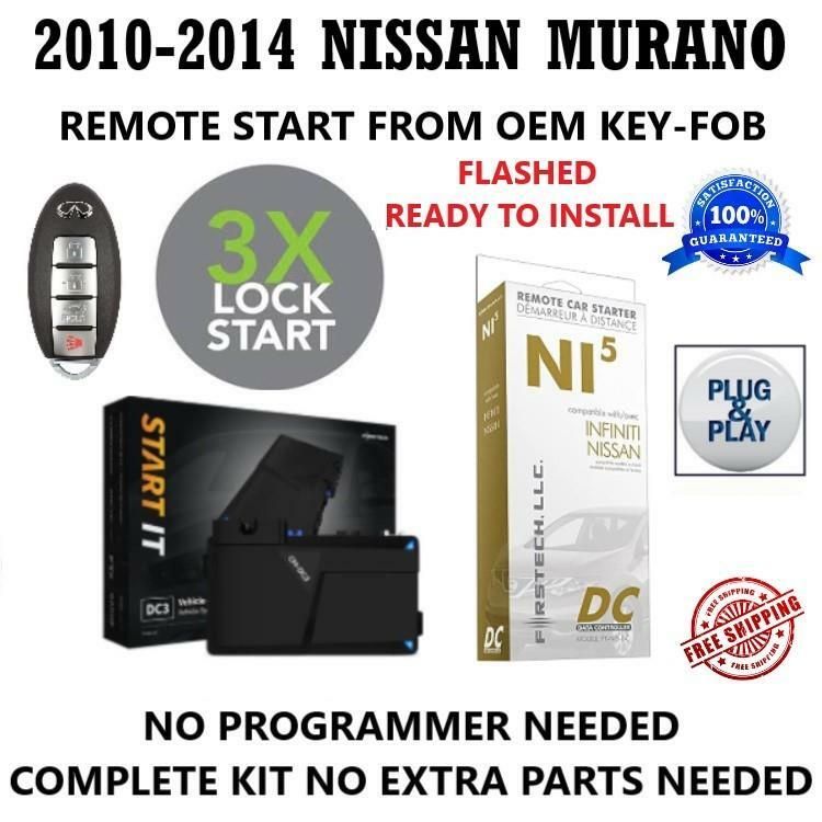 3X LOCK PLUG & PLAY REMOTE START Fits NISSAN MURANO 2011