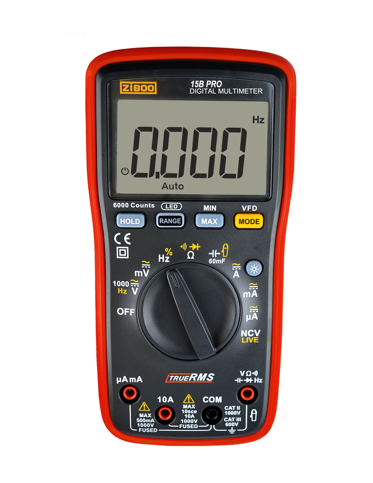 ZIBOO 15B PRO 17B PRO True RMS Digital Multimeter ✦Kd