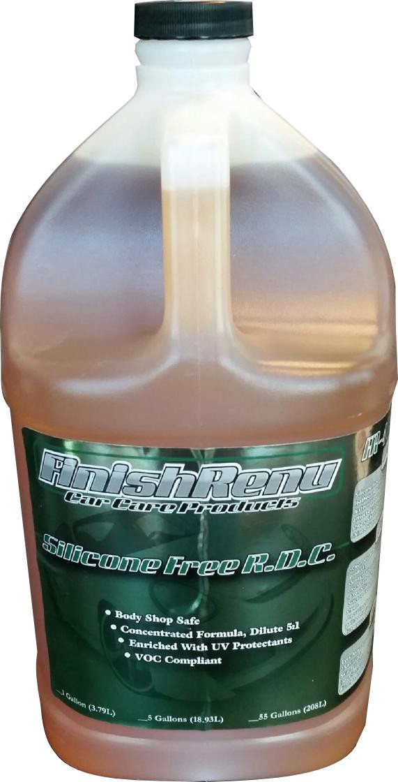 Silicone Free RDC Finish Renu Dressing Rubber Vinyl Body Shop Safe 1 Gallon 041