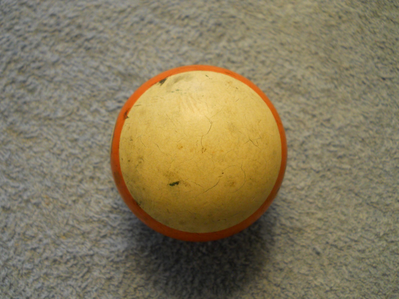 Vintage Clay Billiard Ball- #13