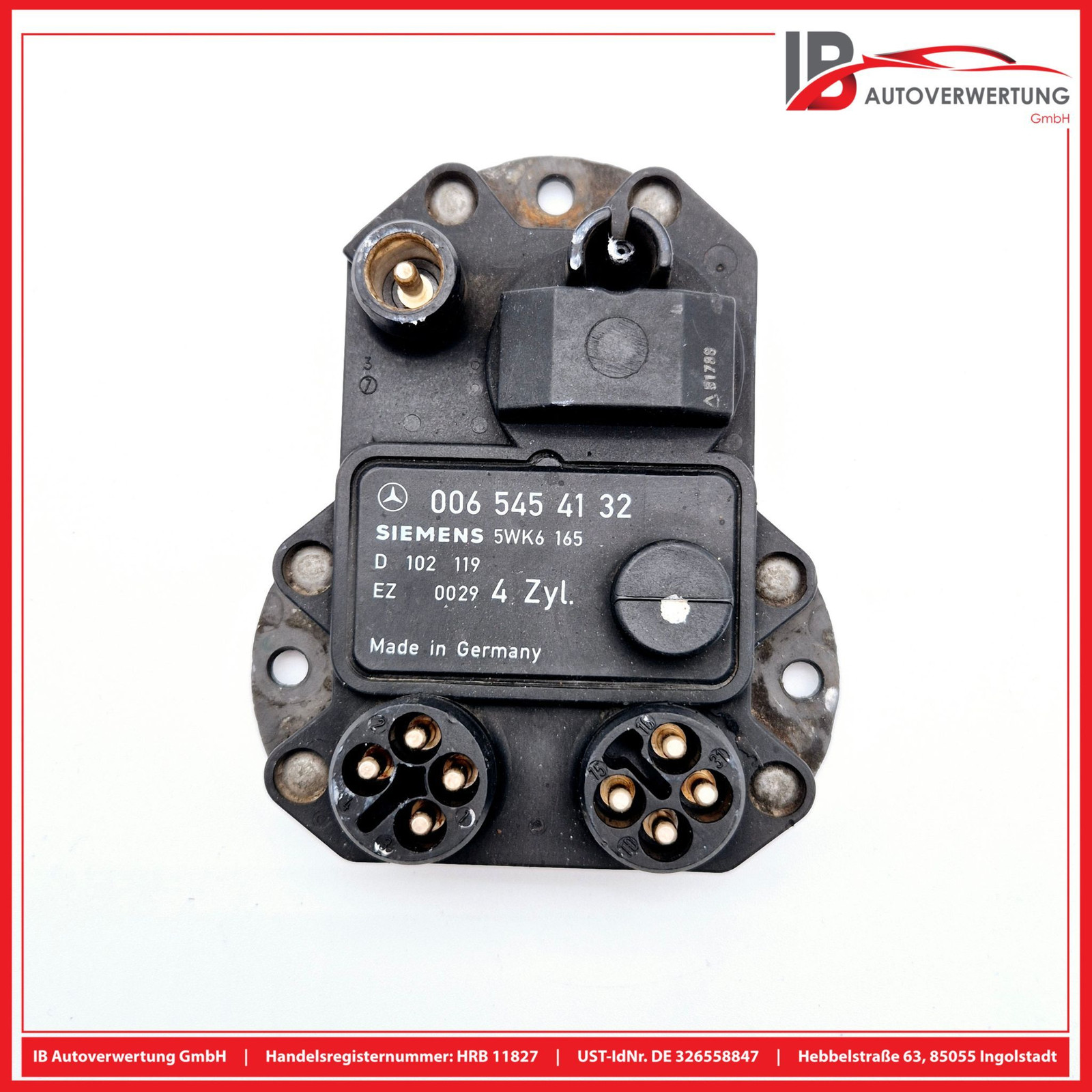 Control unit engine ignition control unit 0065454132 Mercedes-Benz 190 W201 S...