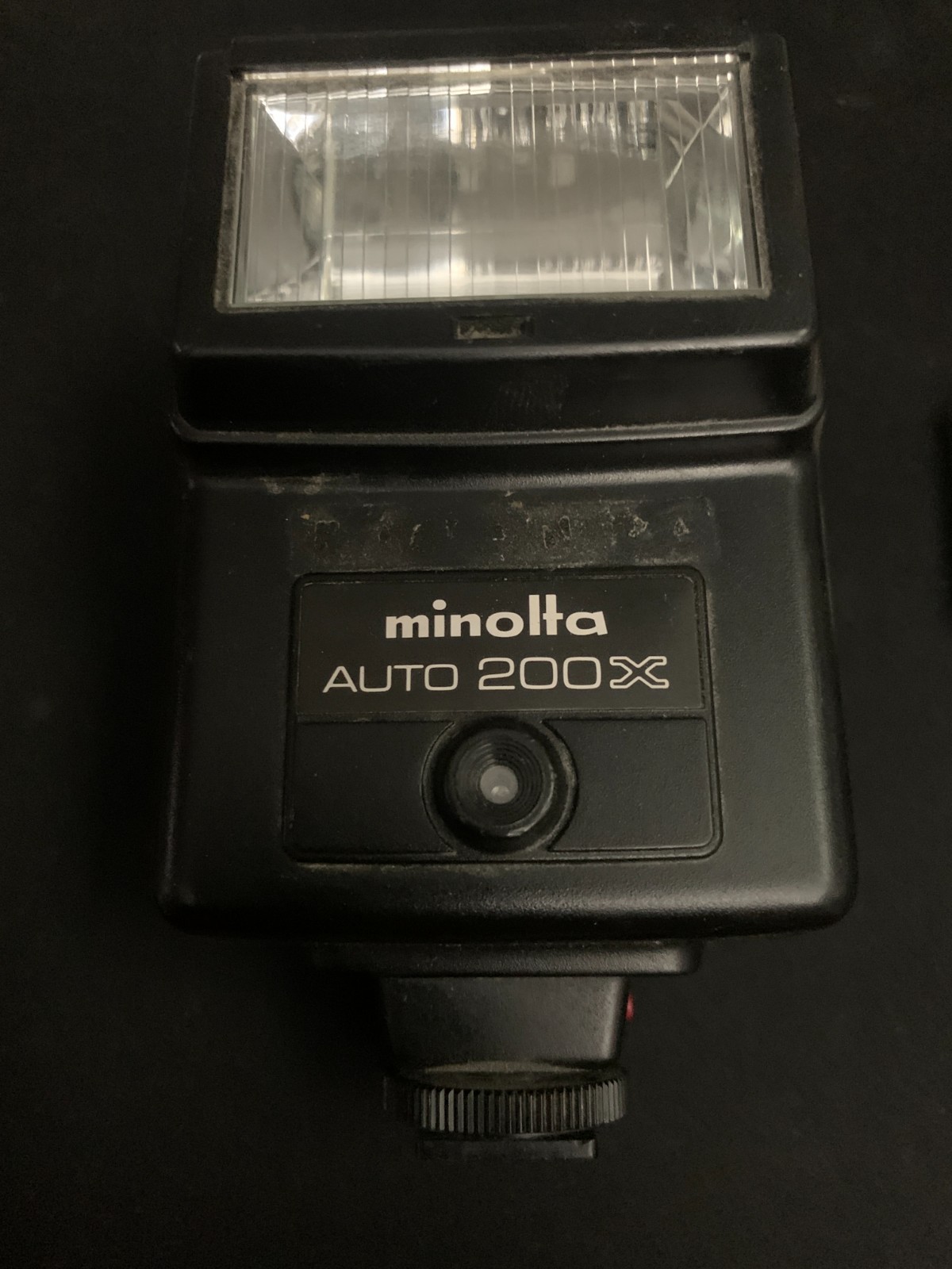 Minolta Auto Electroflash 200X Vintage Camera Flash Tested Charges Japan