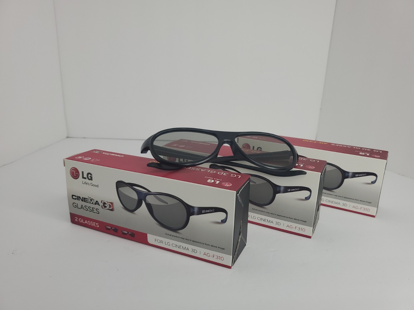 6 pairs LG AG-F310 Cinema 3D Glasses for LG Cinema View 3D HDTVs
