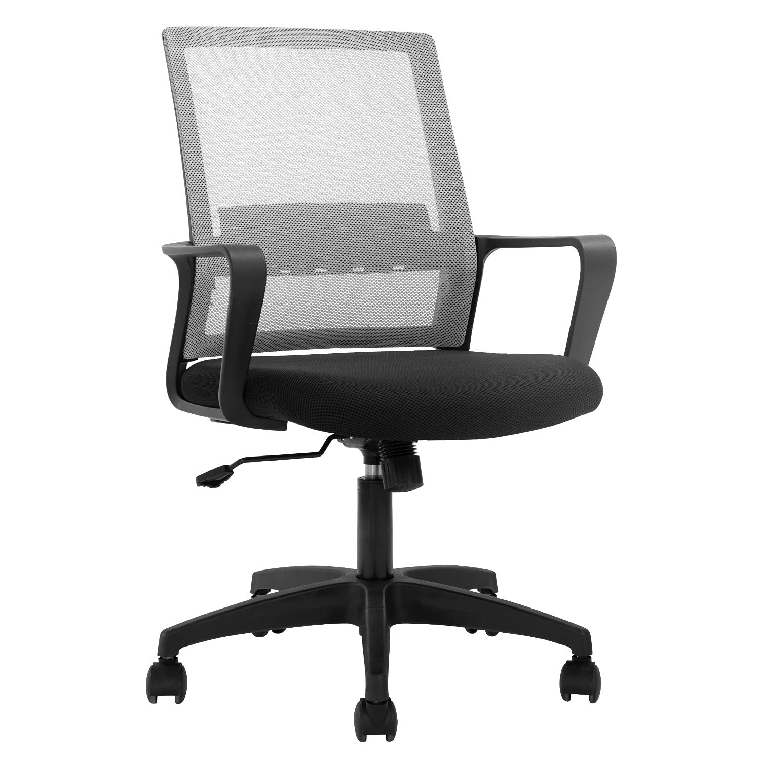 Office Chair Ergonomic Desk Task Chair Mesh Computer Chair Mid-Back Mesh Home...