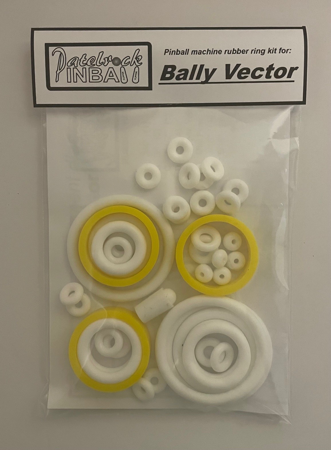 1982 Bally Vector Pinball Machine Rubber Ring Kit