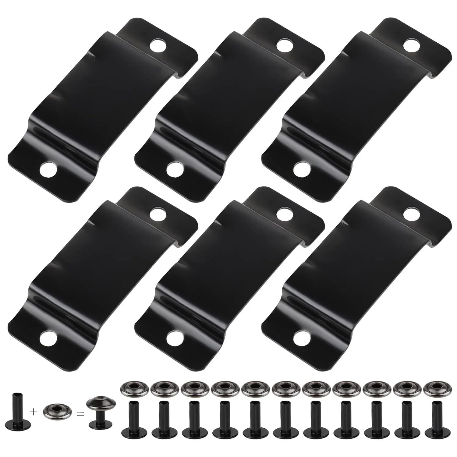 6 Pcs Tape Measure Holder Clip Measuring Tape Holder Metal Measuring Tape Bel