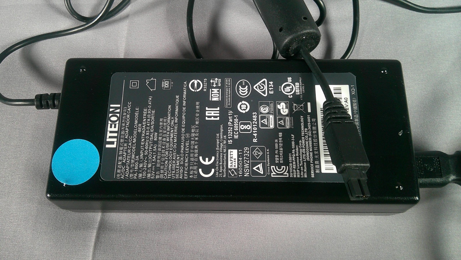 LITE ON PA-1800-3A USED