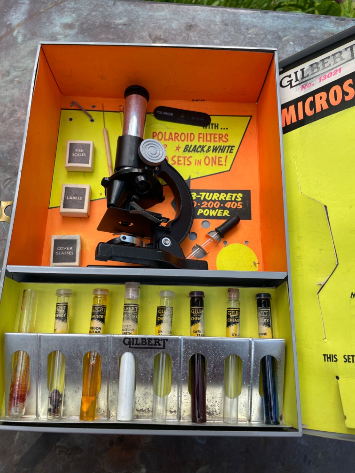 GILBERT MICROSCOPE AND LAB SET #13021