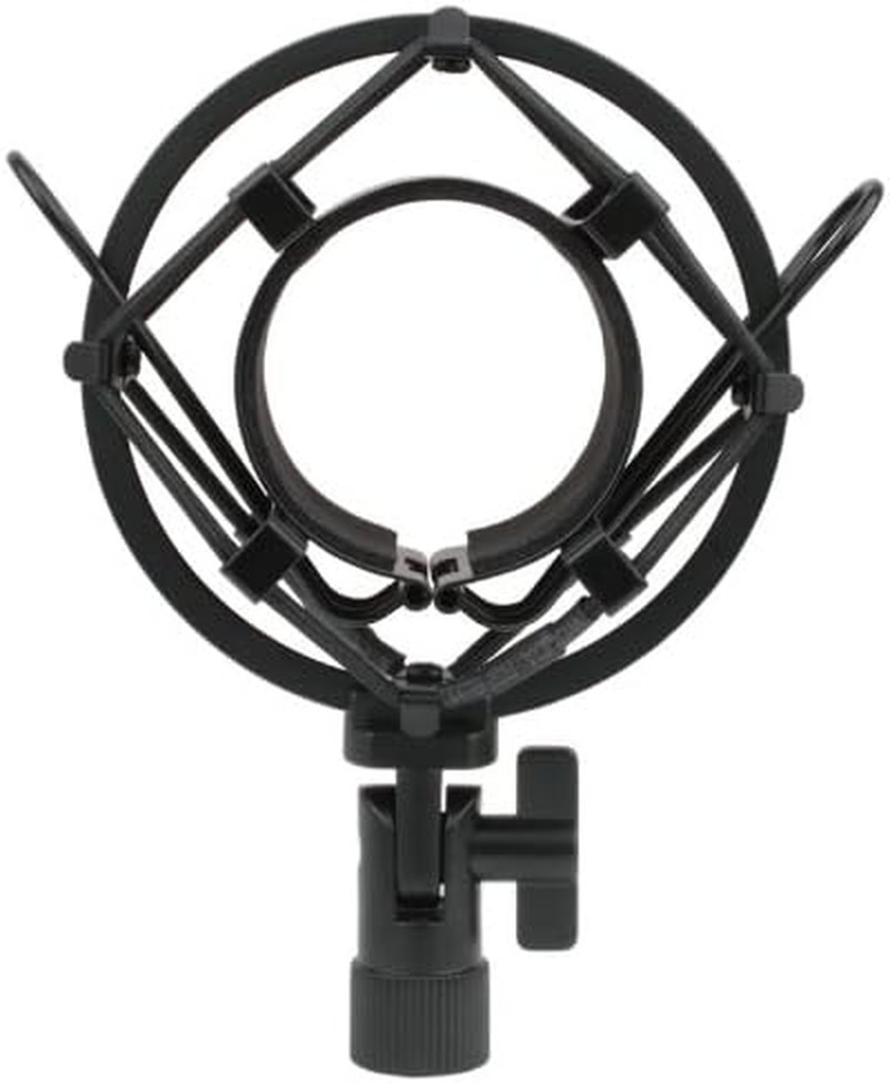 Black Universal Microphone Shock Mount for Large Diameter Diameter 48-51Mm Conde